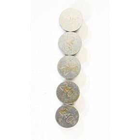 K&L Valve Shims 2.40mmx9.5mm 5/pk