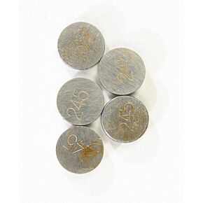 K&L Valve Shims 2.45mmx9.5mm 5/pk
