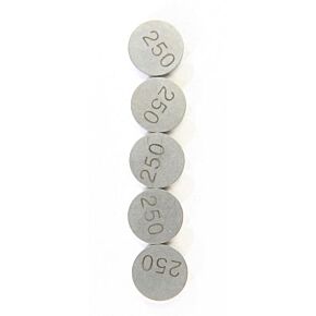 K&L Valve Shims 2.50mmx13mm 5/pk
