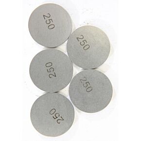K&L Valve Shims 2.50mmx25mm 5/pk