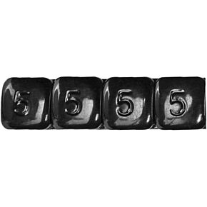 K&L Wheel Weights 5 Gram Black 360 Piece/box