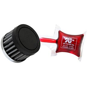 K&N Crankcase Vent Air Filter Remote Mount