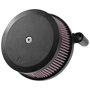 K&N Street Metal Intake Hammer Black Finish `08-16 Touring