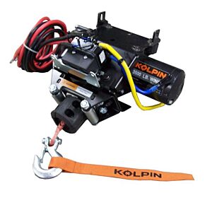 KOLPIN Quick Mount Winch 3500 Synthetic Pol