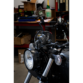 KOSO Dl-04b Speedo Bracket/wire Kit Black Yam