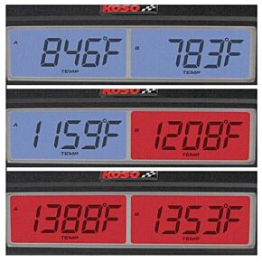 KOSO Dual Egt Gauge Standard