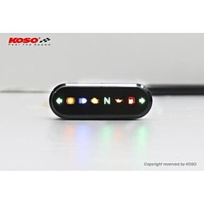 KOSO Indicator Light Display Meter Black