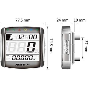KOSO Xr-01s Speedometer