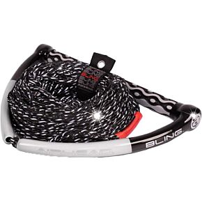 KWIK TEK Bling Stealth Wake Board Rope 75'