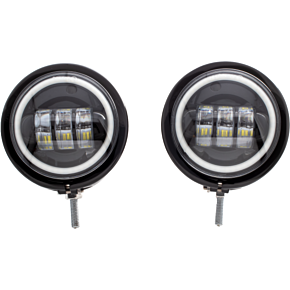 LETRIC LIGHTING CO 4.5" Led Assem Blk Shell Halo Black