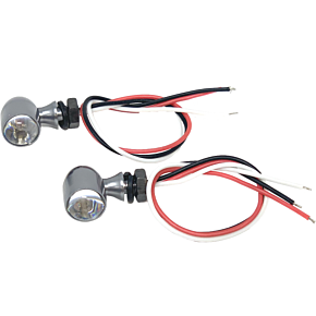 LETRIC LIGHTING CO 45c Mini Led Gun Metal Red/red
