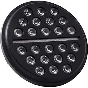 LETRIC LIGHTING CO 7" Led Buckshot Mini-multi Black W/ Mnt Adapter