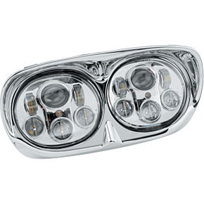 LETRIC LIGHTING CO Led Headlight Chr/chr Fltr `98-13