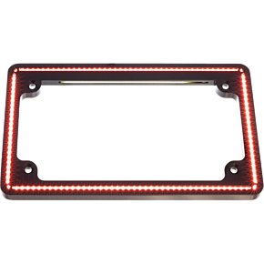 LETRIC LIGHTING CO Perfect Plate Light Gloss Blk Red Turns Flh/flt `14-up