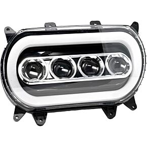 LETRIC LIGHTING CO Quad-beam Integrted Led Headlight `15-up Fltr