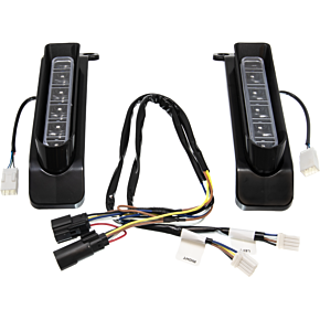 LETRIC LIGHTING CO Saddlebag Filler Led Inserts Black