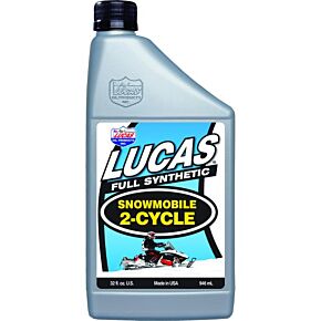 LUCAS Synthetic 2-cycle Snowmobile Oil 32oz