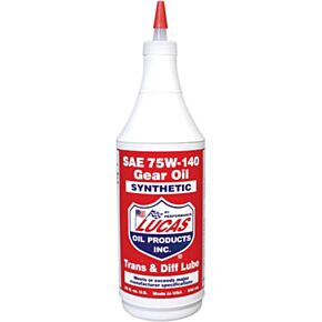 LUCAS Synthetic Gear Oil 75w-140 Qt