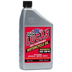 LUCAS Synthetic High Performance Oil 10w-40 1qt