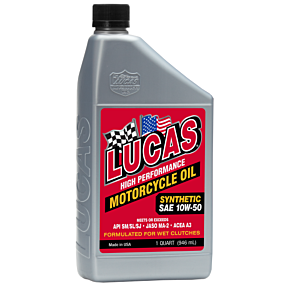 LUCAS Synthetic High Performance Oil 10w-50 1qt