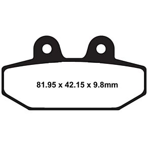 LYNDALL BRAKES Brake Pad Gold+ Rear `18-up Sotfail