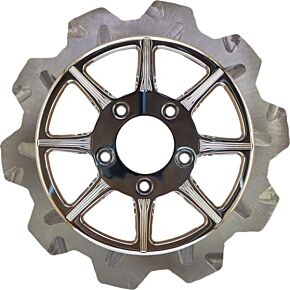 LYNDALL BRAKES High Carbon Steel Phoenix Rotor Chrome 11.5"