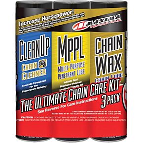 MAXIMA Ultimate Chain Wax Care Kit 3/pk