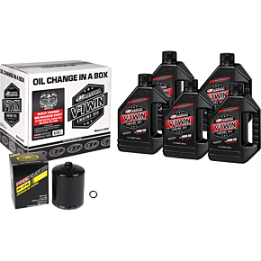 MAXIMA V-twin Quick Change Kit Syn M8 Black Filter