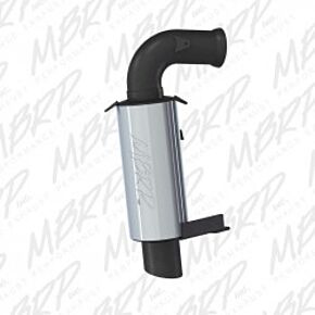 MBRP Mbrp Silencer Race Stnls S-d 600 Mx Z Rs Race Sled S/m