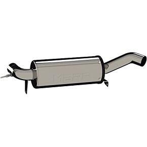 MBRP Performance Series Single Slip-on