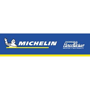 MICHELIN Michlein Tire Rack Sign Harddrive 12"x48"