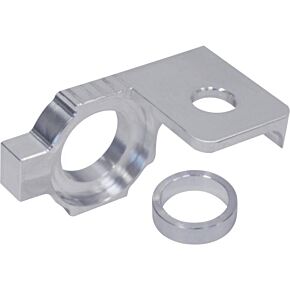 MODQUAD Axle Flag Mount (silver) Ktm/hus 250-450 20/25mm Axle