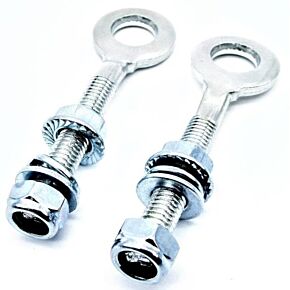 MOGO PARTS Chain Tension Adjuster Bolts 2/pk 3" X 1/2" 8mm