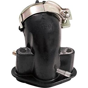 MOGO PARTS Gy6 4-stroke Intake Manifold 27mm 50cc Double Vacuum Port