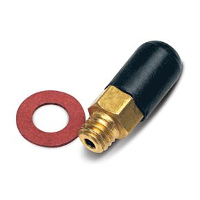 MOTION PRO Vacuum Adapter Brass W/cap 6mmxp1.0mm