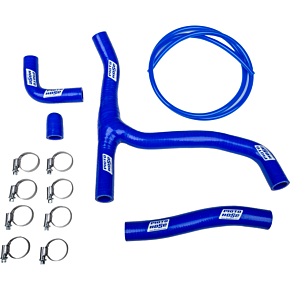 MOTO HOSE Y Works Hose Kit Blue Hon