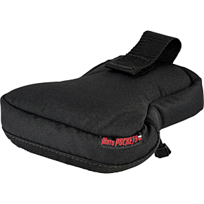 MOTO POCKETS Tail / Tool Bag Black 7x8x1.75