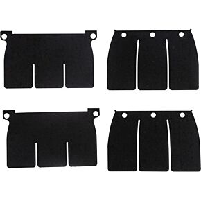 MOTO TASSINARI Delta System Replacement Petals Black