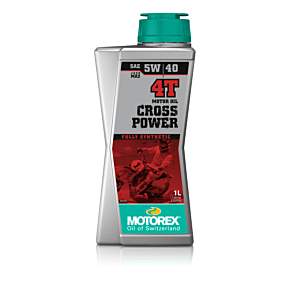 MOTOREX Cross Power 4t Sae 5w40 1lt 10/case