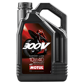 MOTUL 300v 4t Competition Synthetic Oil 10w40 4-liter