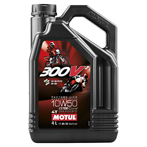 MOTUL 300v2 4t Competition Synthetic Oil 10w50 4 Lt