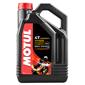 MOTUL 7100 Synthetic Oil 20w50 4-liter