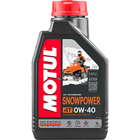 MOTUL Snowpower 4t Syn Engine Oil 0w40 1 Ltr 12/case
