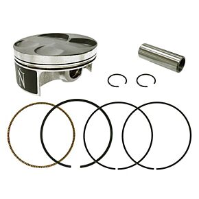 NAMURA Piston Kit Frgd Chrm Comp Cyl 76.95/std 12.6:1 Kaw/suz