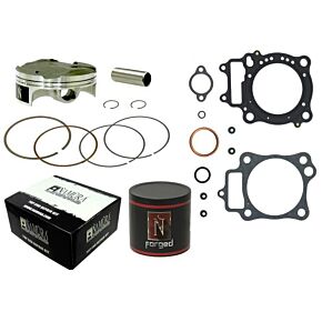 NAMURA Top End Kit Forged Nikasil Cyl 76.78/+0.02 11:1 Hon