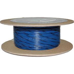 NAMZ CUSTOM CYCLE 100' Spool 20-gauge Wire (blue/black Stripe)