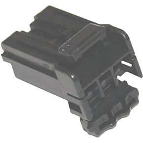 NAMZ CUSTOM CYCLE Amp 3-wire Plug Housing Multilock Hd# 73153-96bk