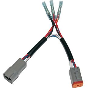 NAMZ CUSTOM CYCLE Elctrcl Power Conn Hd72673-11 Nav Audio Tach Xl 14 Fx 12-up