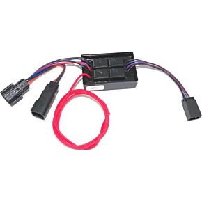 NAMZ CUSTOM CYCLE Trailer Isolator All Flhr 14-up