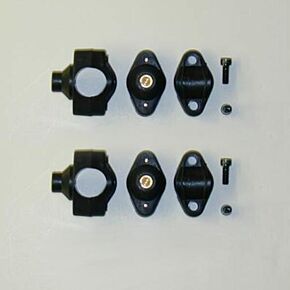 NATIONAL CYCLE 7/8" Quickset Handlebar Clamps Blk